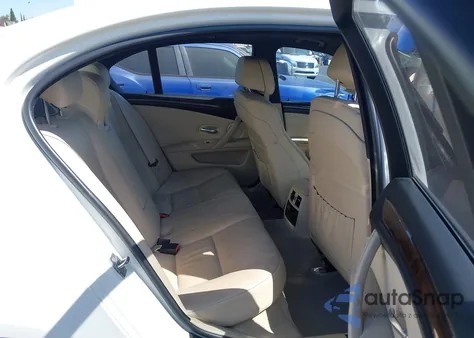 2010 BMW 550I из США, поврежденный, VIN WBANW5C55ACT57230